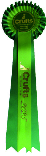 Crufts Reserve Rosette